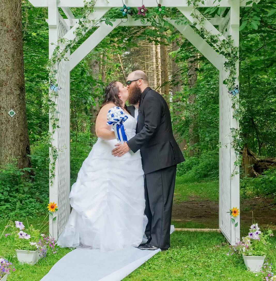Karen & Brad wedding at Blue Cut Nature Center, Lyons, wedding photography by Nightfox Films