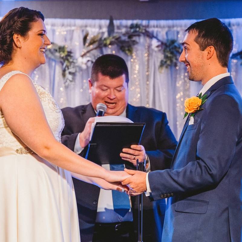 Katie & Michael wedding at Burgundy Basin Inn, Rochester, photograph 2