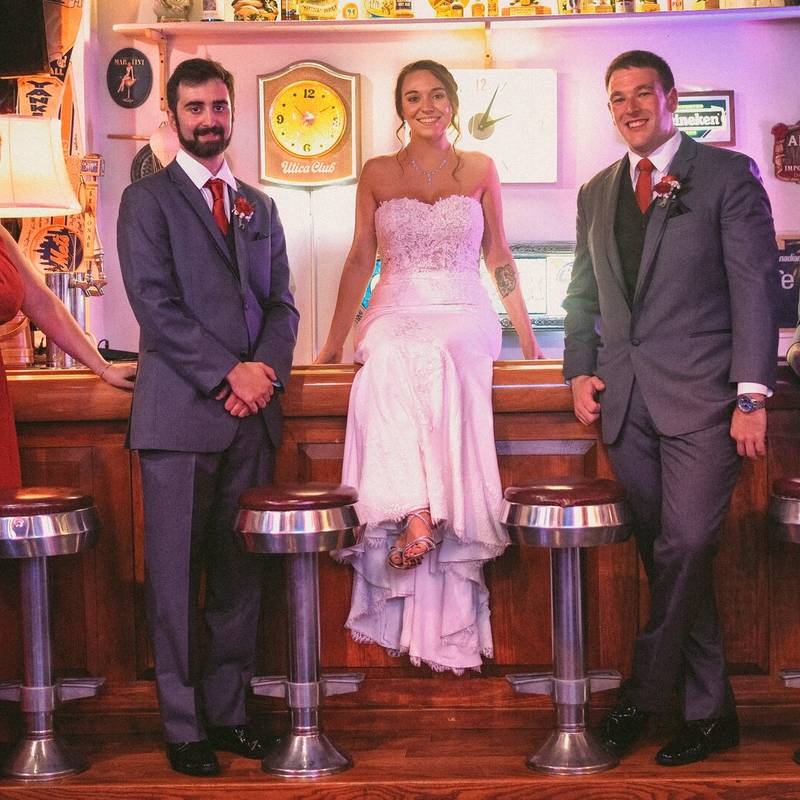 Sami & Ryan wedding at Artisan Works, Rochester, photograph 3