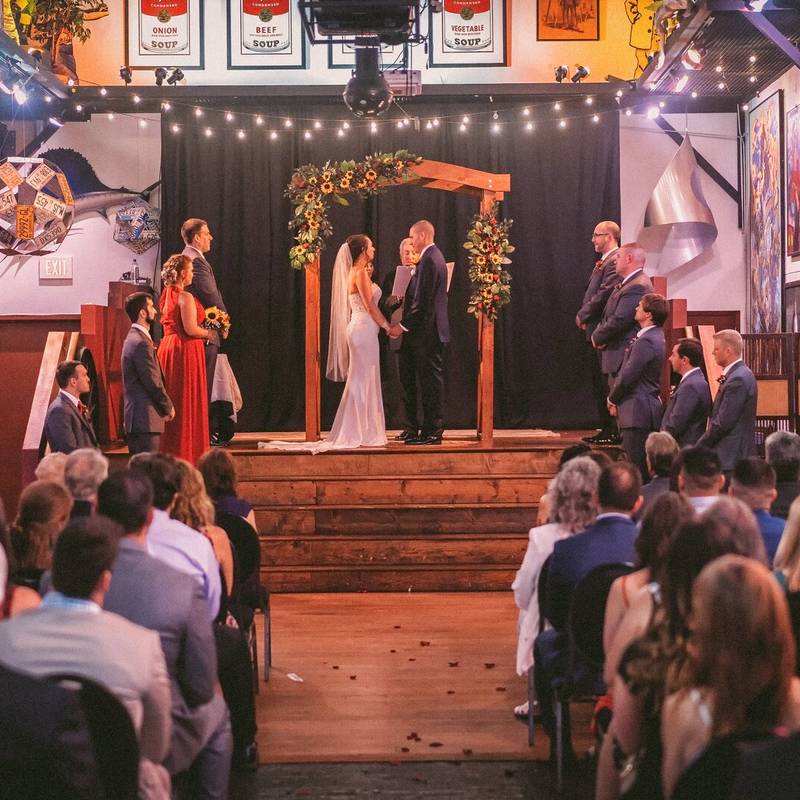 Sami & Ryan wedding at Artisan Works, Rochester, photograph 4