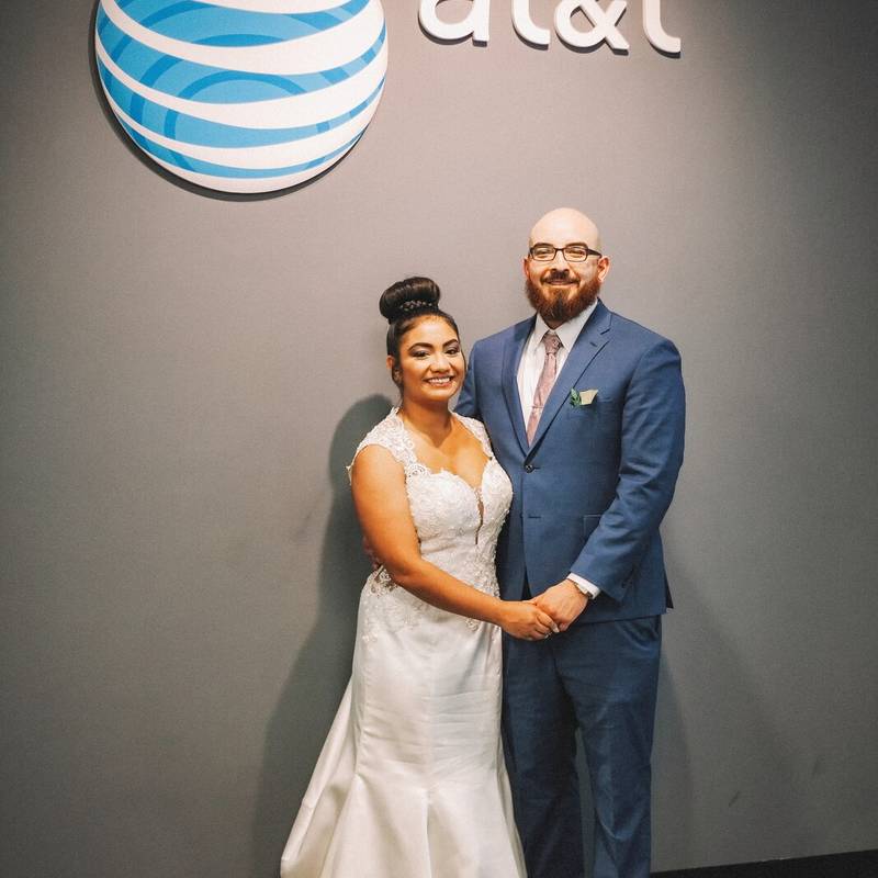 Krystal & Maximo wedding at Rochester Airport Marriott, Greece, photograph 4