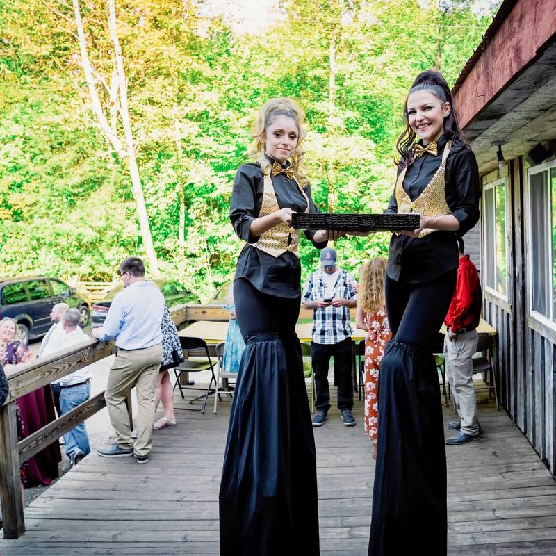 Sydney & Zach wedding at Camp Wonkru, Binghamton, photograph 4