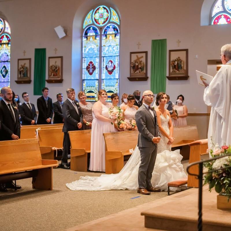 Colleen & Michael wedding at Inn on Broadway, Rochester, photograph 6