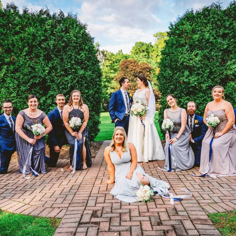 Katie & Michael wedding at Burgundy Basin Inn, Rochester, photograph 6