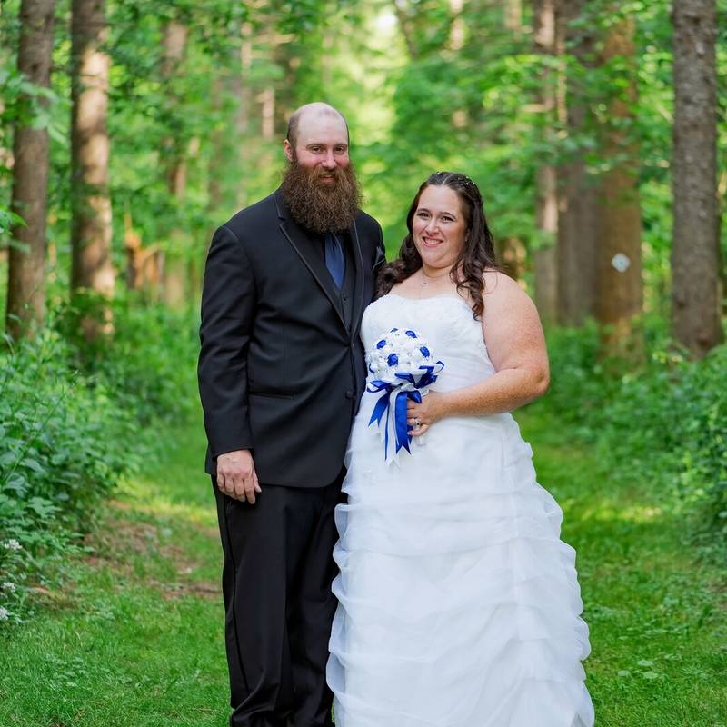 Karen & Brad wedding at Blue Cut Nature Center, Lyons, photograph 8