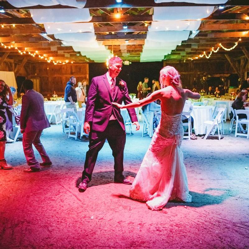 Sydney & Zach wedding at Camp Wonkru, Binghamton, photograph 9