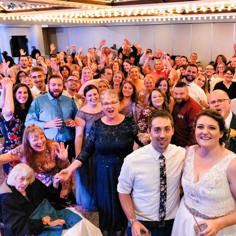 Katie & Michael wedding at Burgundy Basin Inn, Rochester, photograph 9