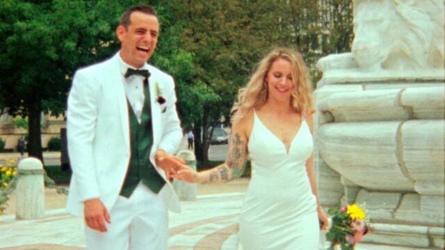 Max & Meredith wedding film at Backyard Wedding at Pearl Street Grill