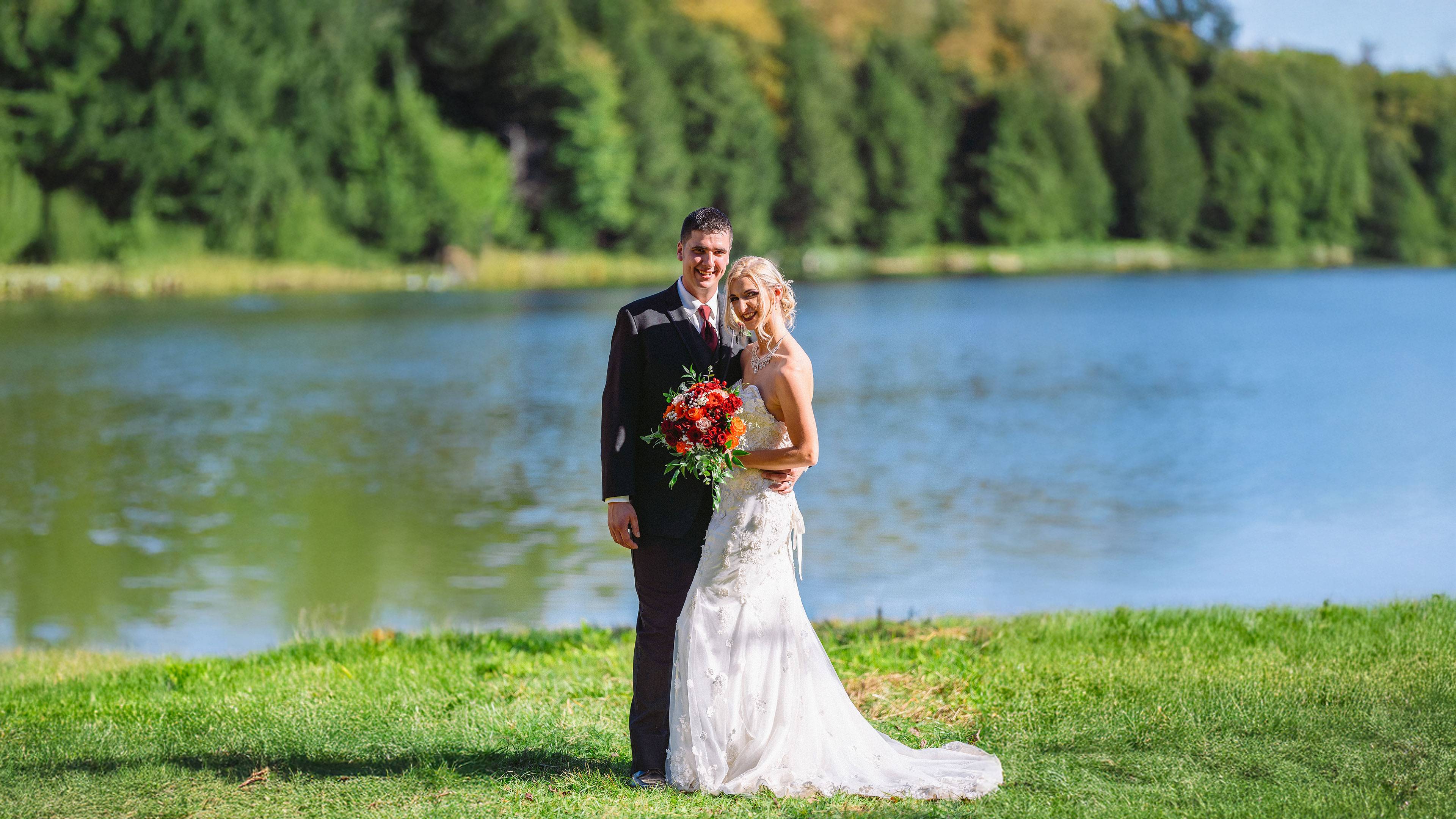 Sydney & Zach wedding photography at Camp Wonkru