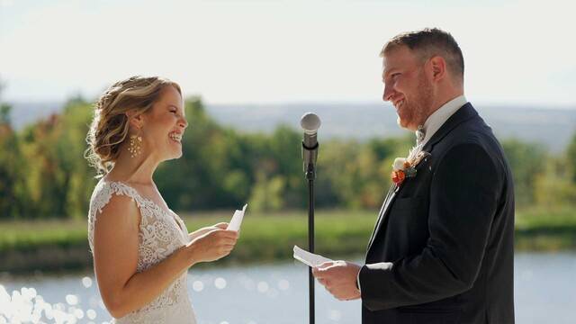 Jillian & Zachary wedding film at Dutch Harvest Farm