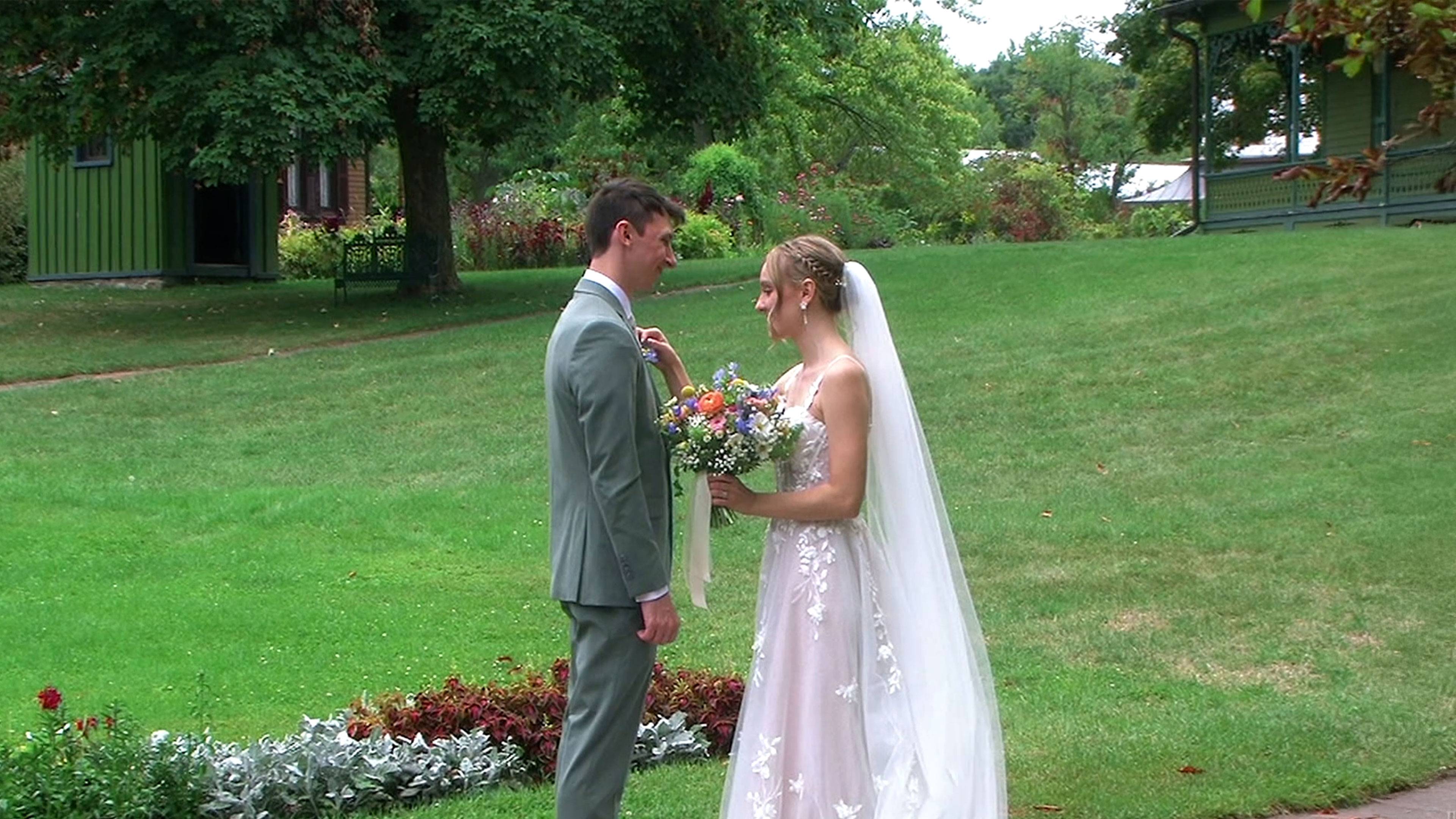 Anika & Quintin wedding film at Genesee Country Village & Museum