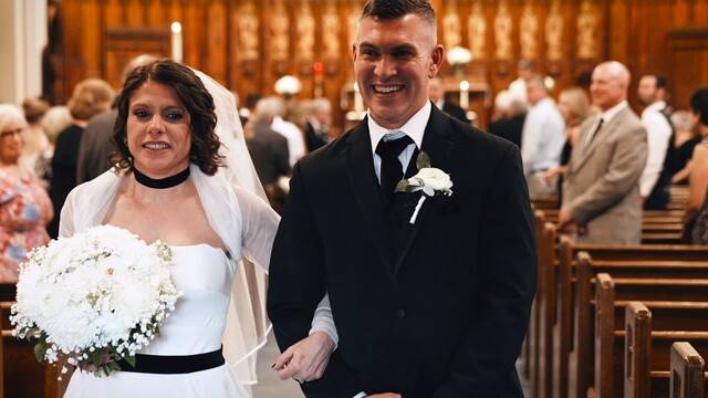 Bethany & Curtis wedding film at Hilton Garden Inn