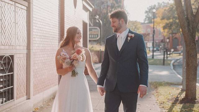 Emily & Ken wedding film at Historic German House