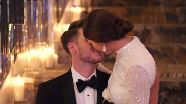 Kelly & David wedding film at Hotel Utica