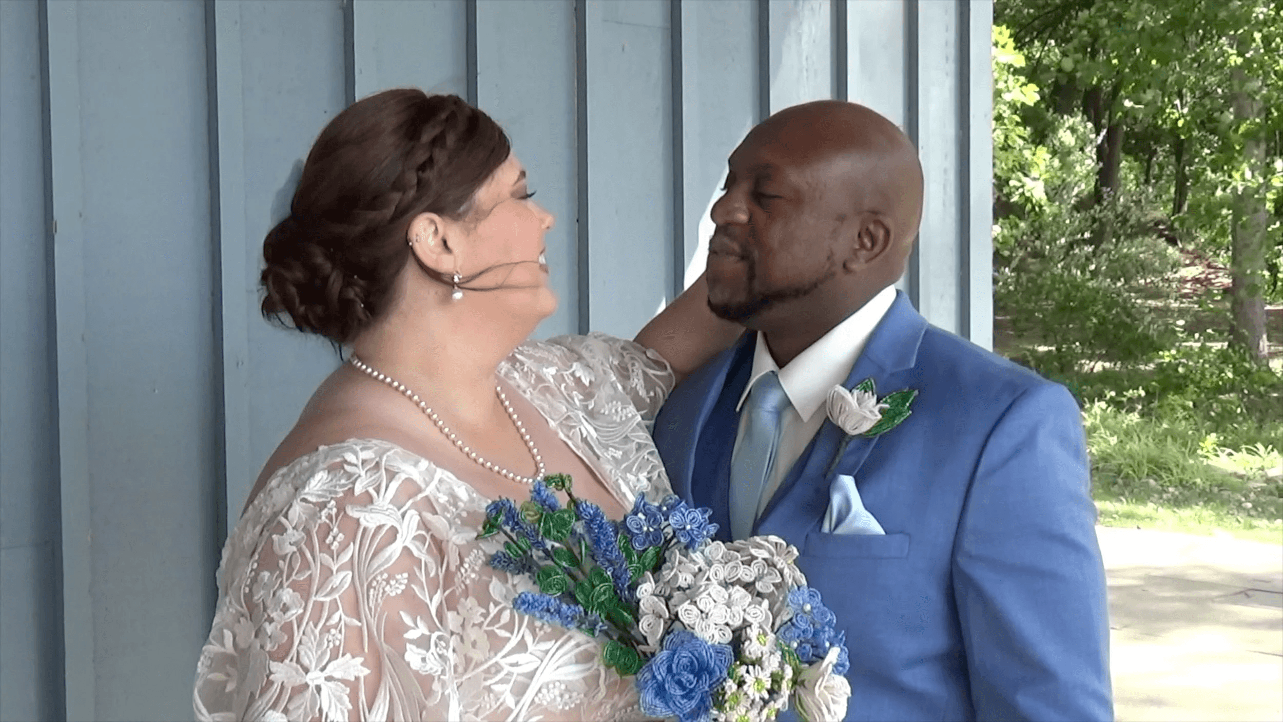 Kristin and Brent VHS style wedding video Jamestown NY