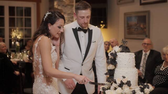 Ashley & Christopher wedding film at The Lodge at Shadow Hill