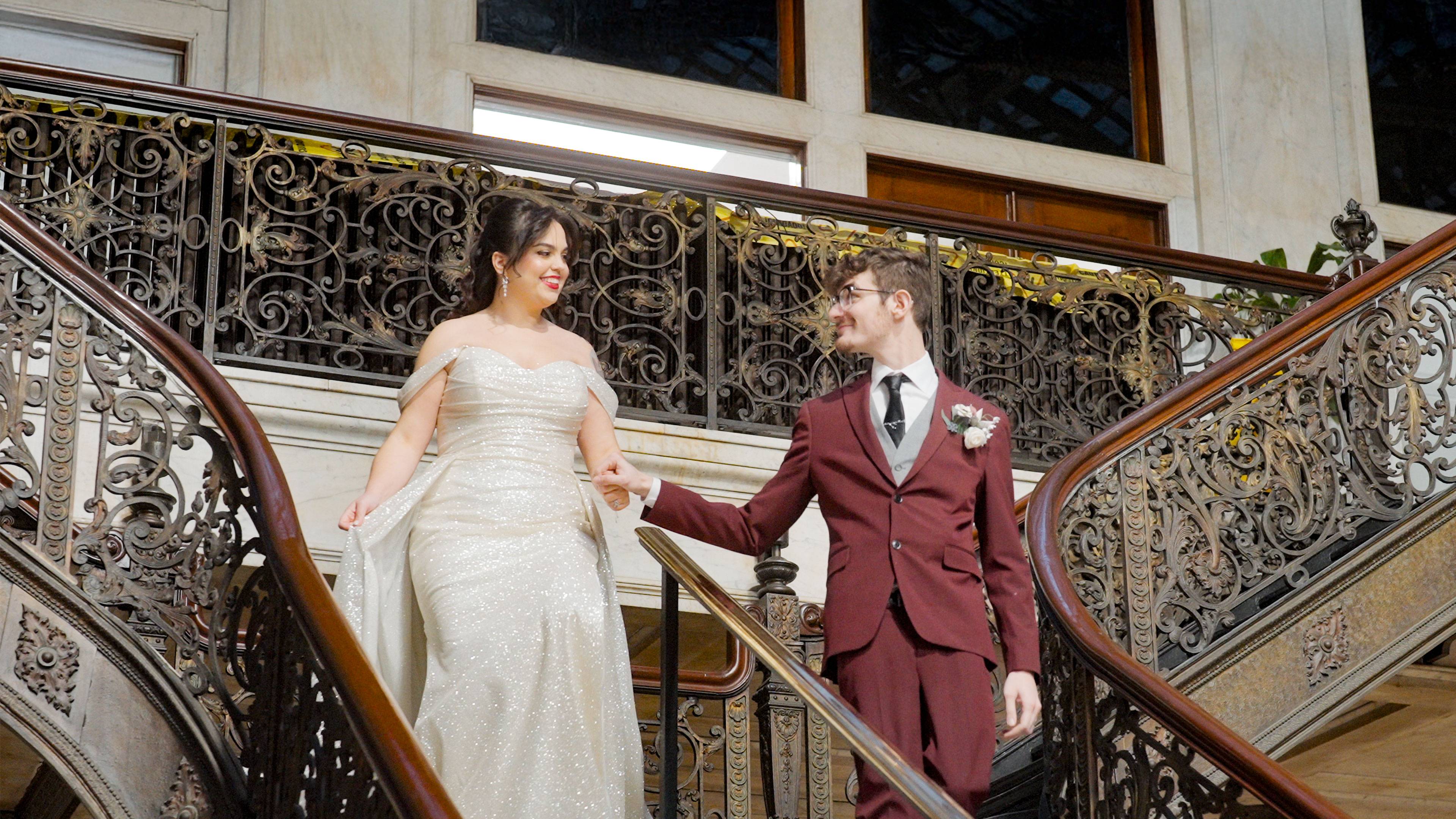 Julia & Sven wedding film at Pearl Street Grill and Brewery