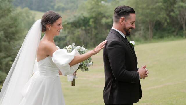 Marissa & David wedding film at The Barn at Farrington Hollow