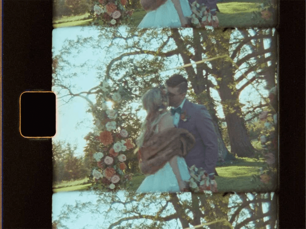 Sydney and Tim Kodak Super 8 wedding video Western New York