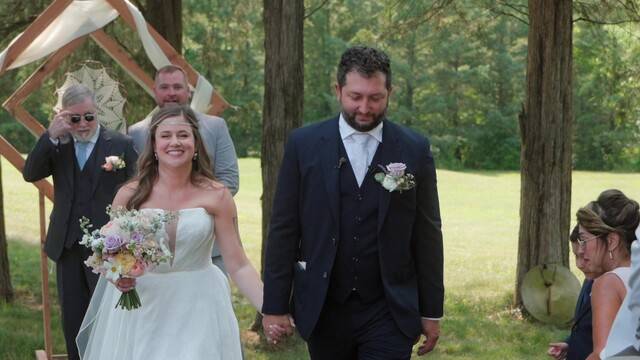 Chris & Casey wedding film at Wagner Vineyards Estate Winery