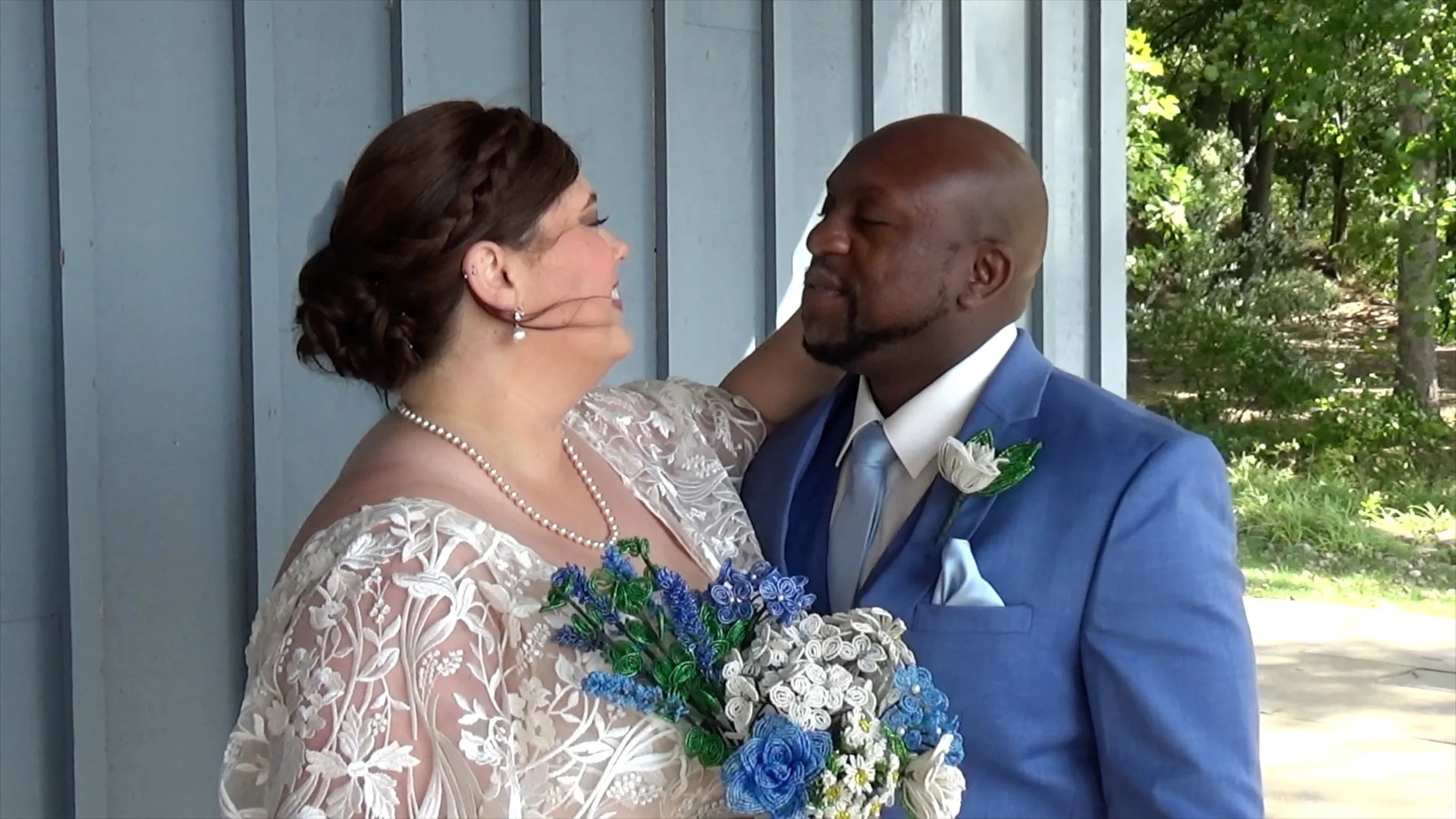 Kristin and Brent VHS style wedding video Jamestown NY